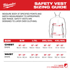 VESTE DE SÉCURITÉ ORANGE DÉTACHEMENT RAPIDE ( L/XL )