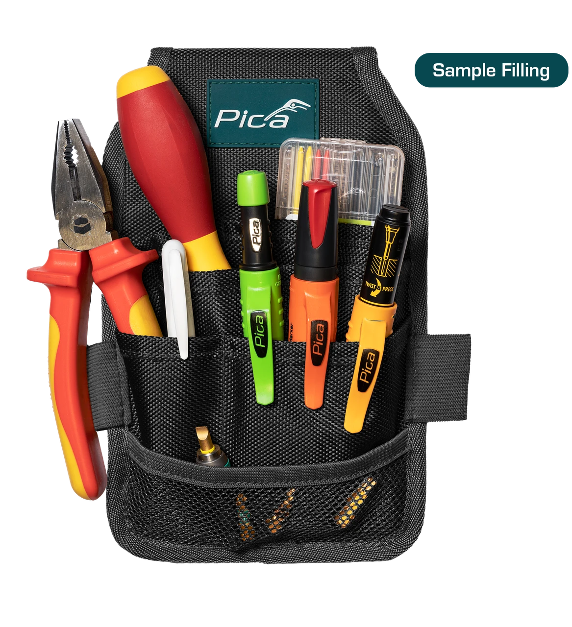 ENSEMBLE DE CRAYONS PICA AVEC POCHETTE DE CEINTURE