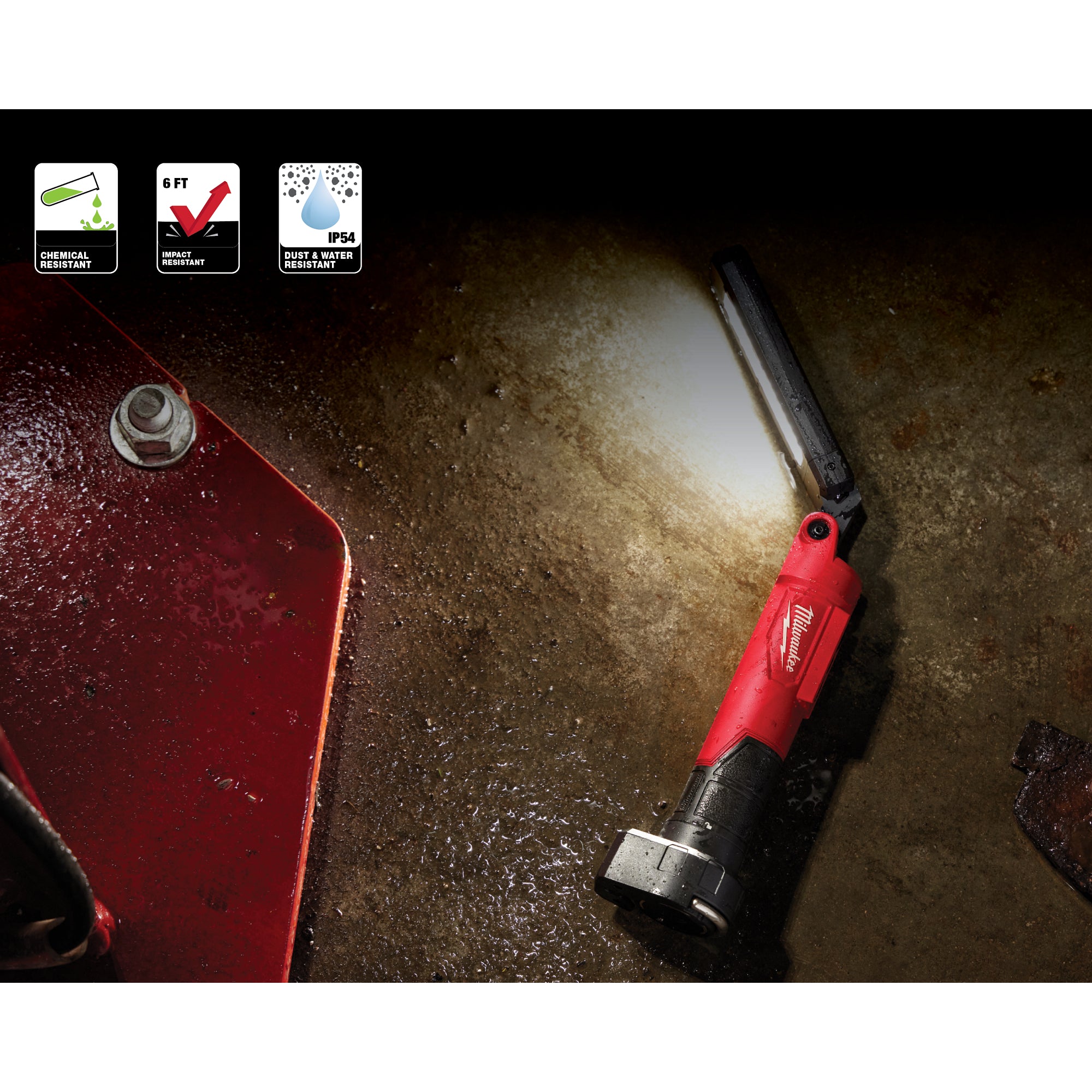 550 LUMEN USB RECHARGEABLE MAGNETIC LIGHT