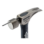 MARTEAU 14OZ EN TITANE FACE LISSE & MANCHE EN FIBRE 16''