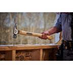 MARTEAU 16OZ EN TITANE FACE FRAISÉE & MANCHE HICKORY 18''