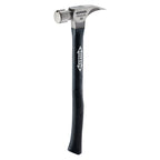 MARTEAU 16OZ EN TITANE FACE LISSE & MANCHE EN FIBRE 18''