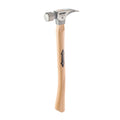 MARTEAU 16OZ EN TITANE FACE LISSE & MANCHE HICKORY 18''