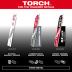 LAME SCIE ALTERNATIVE AU CARBURE 12'' NITRUS TORCH (PQT 5)