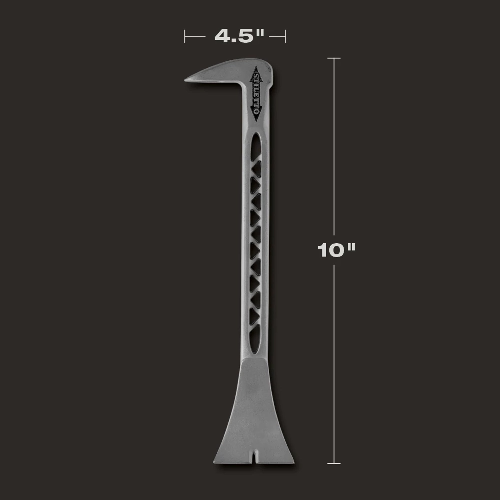 BARRE À CLOUS & MOULURES 6.2OZ EN TITANE 9.5''