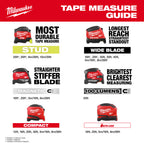 RUBAN À MESURER 25' WIDE BLADE