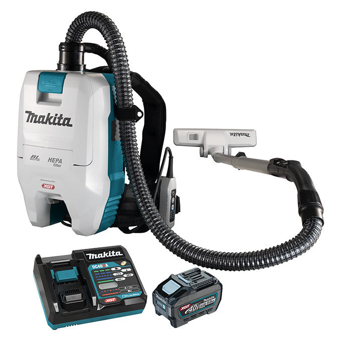 ENSEMBLE ASPIRATEUR DORSAL 2 LITRES 40V XGT BRUSHLESS 5.0AH