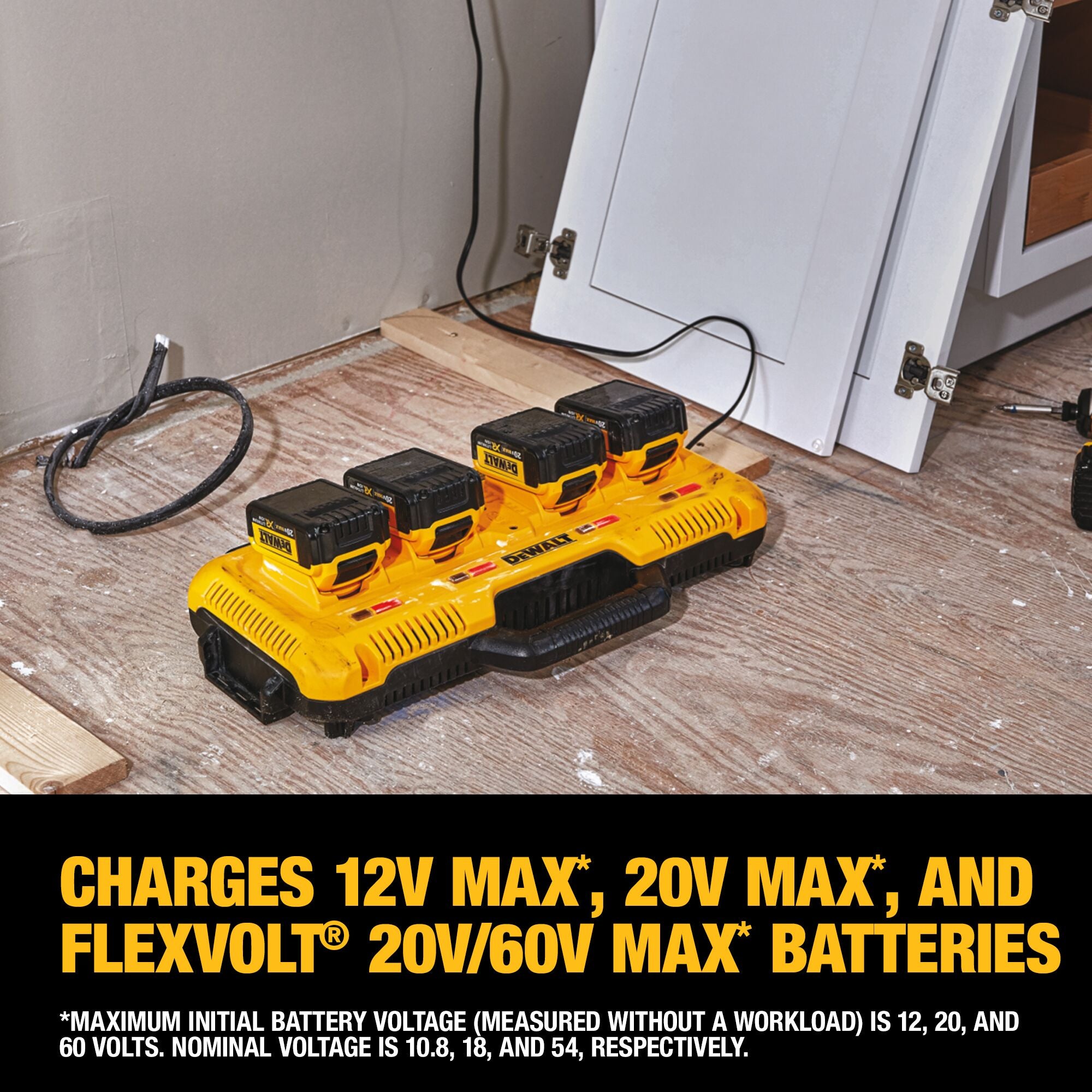 4-Port 20V Simultaneous Fast Charger