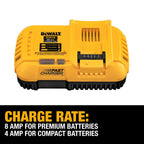 CHARGEUR RAPIDE SIMPLE 8 AMPÈRES 20V