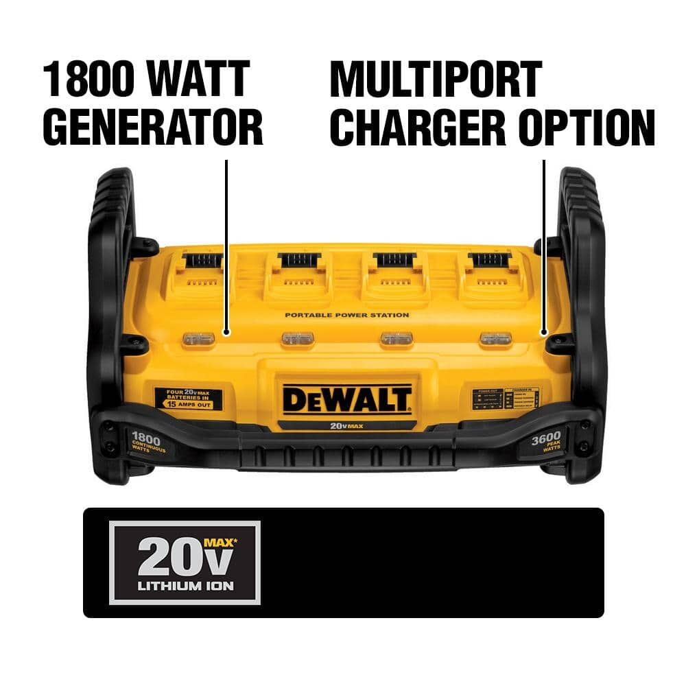 BLOC D'ALIMENTATION PORTATIF 1800W 20V MAX