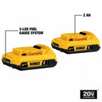 20V MAX LITHIUM-ION 2.0AH COMPACT BATTERY (2 PK)