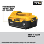 BATTERIE 5.0AH LITHIUM-ION 20V MAX  (PQT 2)