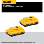BATTERIE 4.0AH COMPACTE LITHIUM-ION 20V MAX ( PQT 2 )