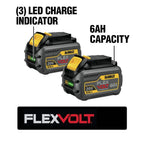BATTERIE 6.0AH LITHIUM-ION 20V / 60V FLEXVOLT (PQT 2)