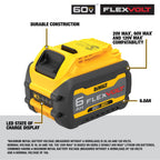 BATTERIE 6.0AH LITHIUM-ION 20V / 60V FLEXVOLT