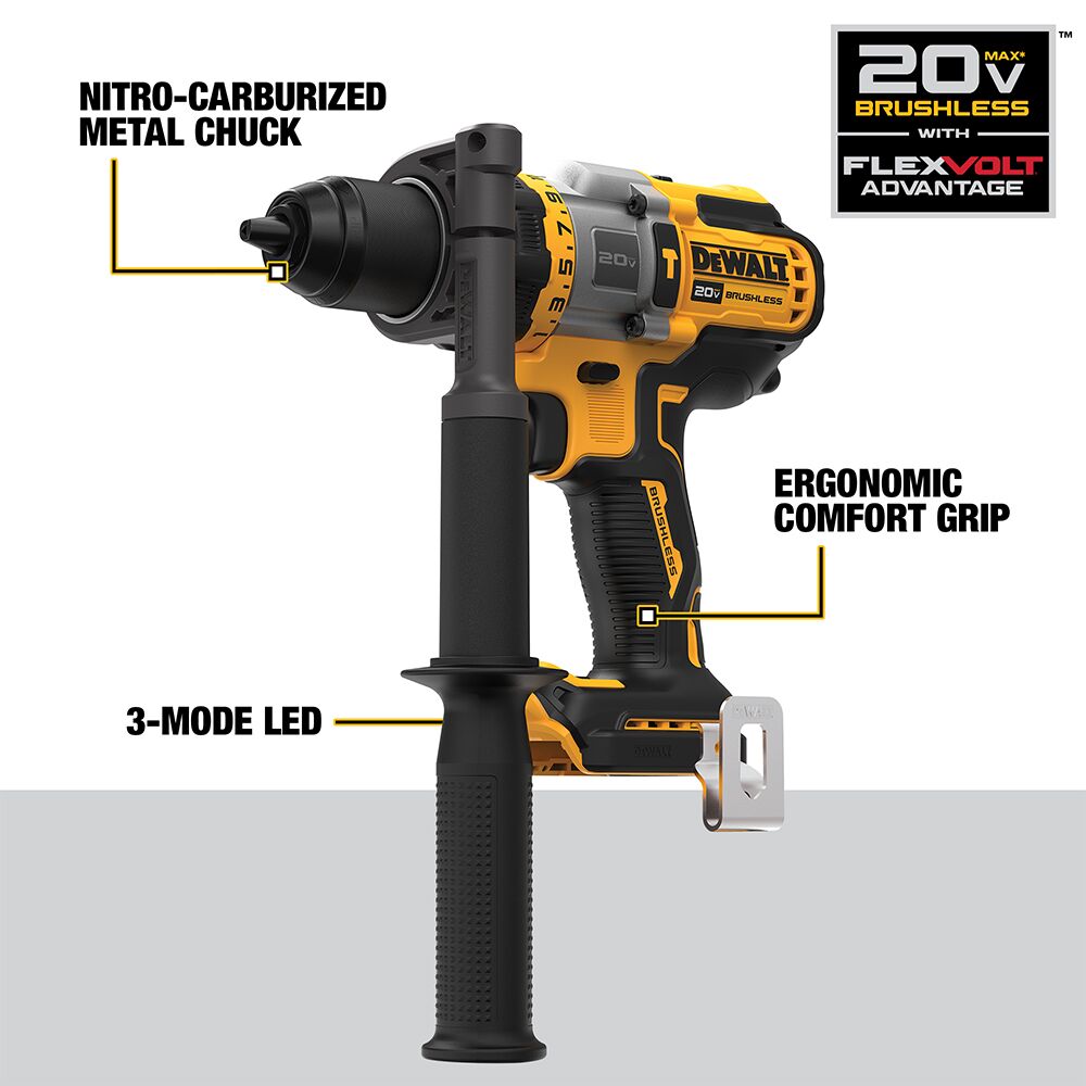 20V MAX 1/2" BRUSHLESS HAMMER DRILL