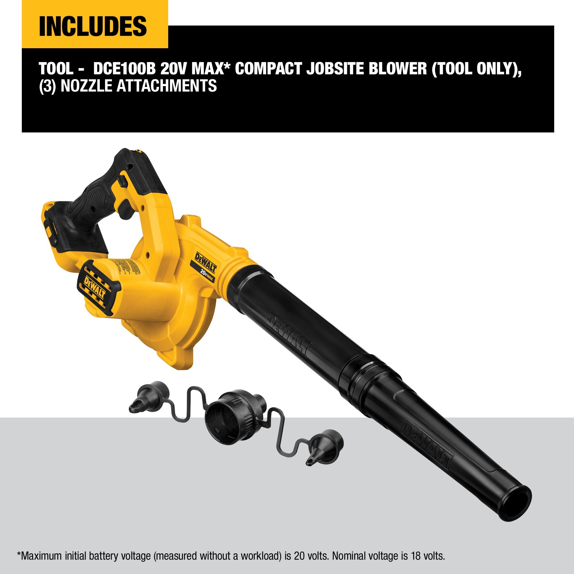 SOUFFLEUR COMPACT 20V MAX
