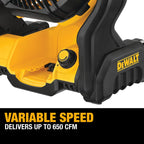 VENTILATEUR DE CHANTIER 20V MAX