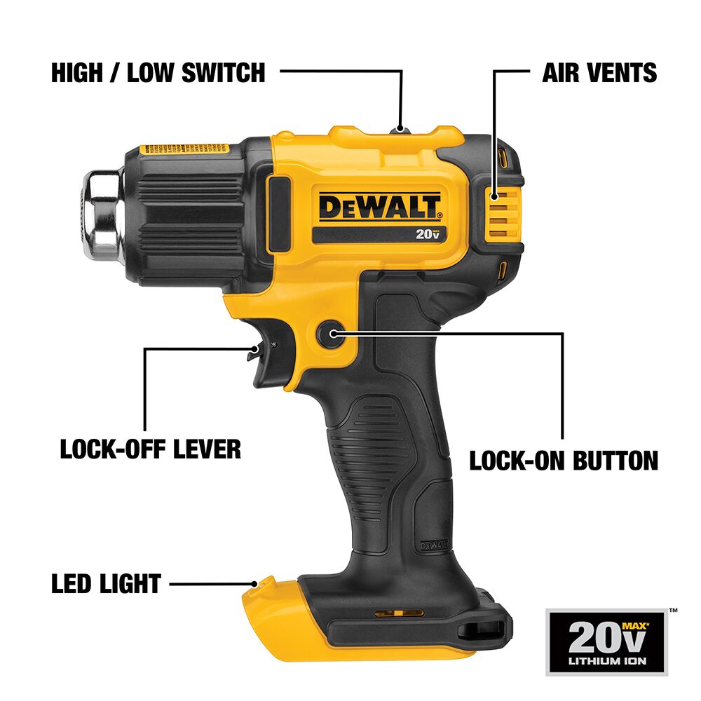 20V MAX HEAT GUN