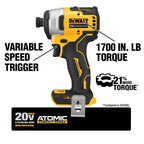 TOURNENIS À CHOCS 1/4'' BRUSHLESS ATOMIC 20V MAX