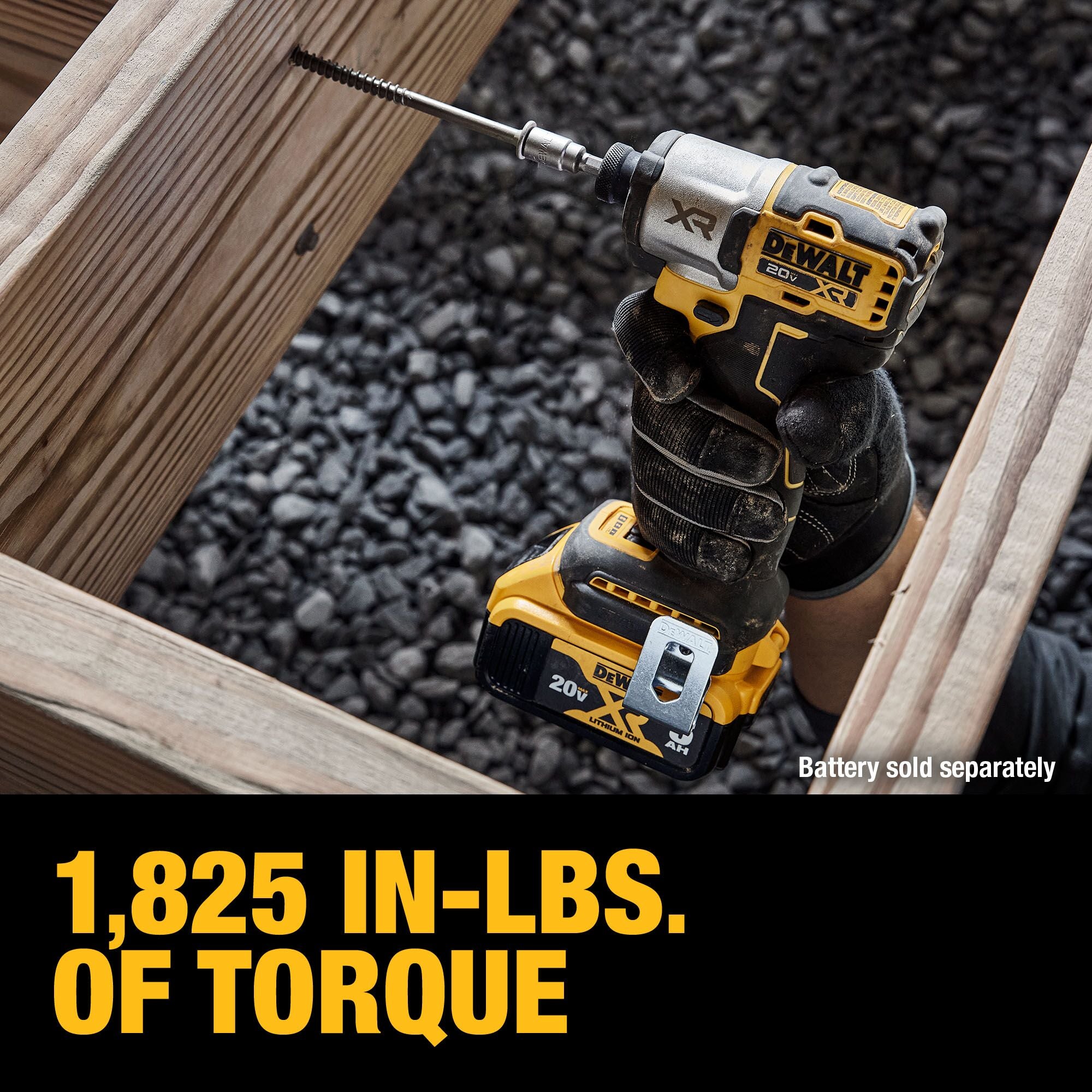 20V MAX XR 1/4" BRUSHLESS 3-SPEED IMPACT DRIVER