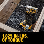 ENSEMBLE TOURNEVIS À CHOCS 1/4'' BRUSHLESS 20V MAX  (5.0AH)