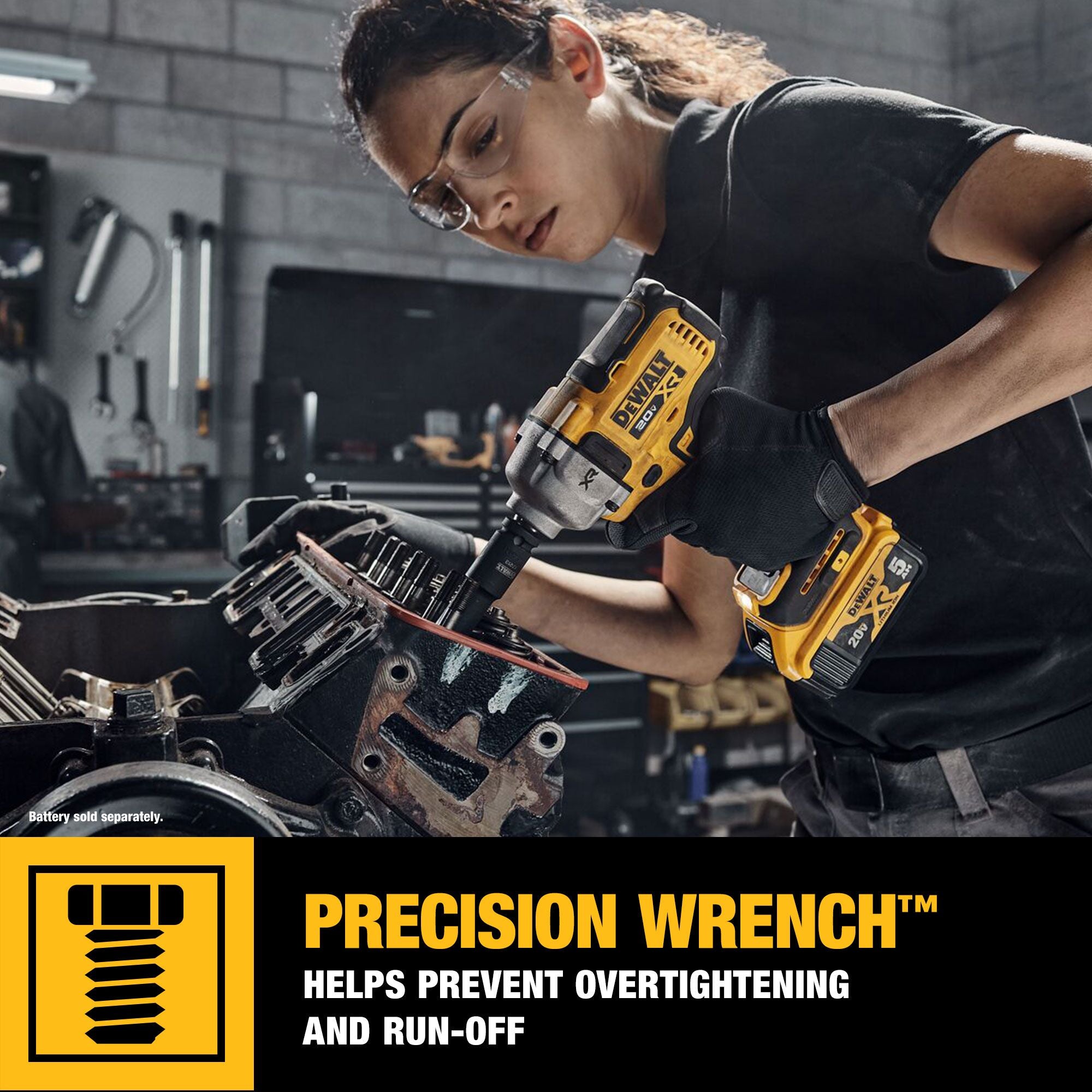 20V MAX 1/2'' BRUSHLESS MID-TORQUE IMPACT WRENCH (HOG RING)