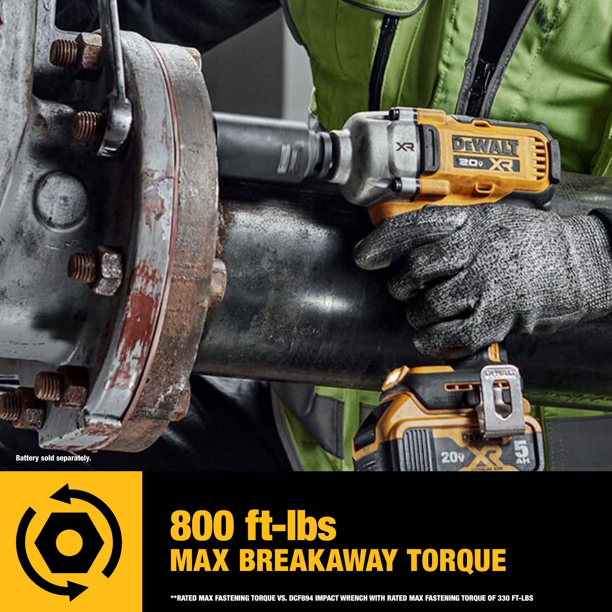 20V MAX 1/2'' BRUSHLESS MID-TORQUE IMPACT WRENCH (HOG RING)