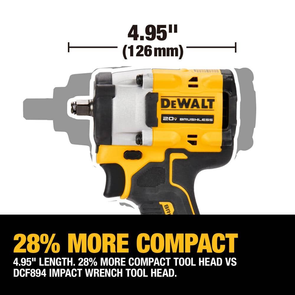 3/8" ATOMIC 20V MAX BRUSHLESS IMPACT WRENCH (HOG RING)