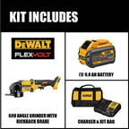 60V MAX* FLEXVOLT 4-1/2'' / 6'' CORDLESS GRINDER KIT (9.0)