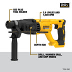 MARTEAU ROTATIF 1'' SDS+ BRUSHLESS POIGNÉ EN D 20V MAX XR
