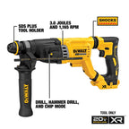 20V MAX 1-1/8" SDS+ BRUSHLESS ROTARY HAMMER W/D-HANDLE