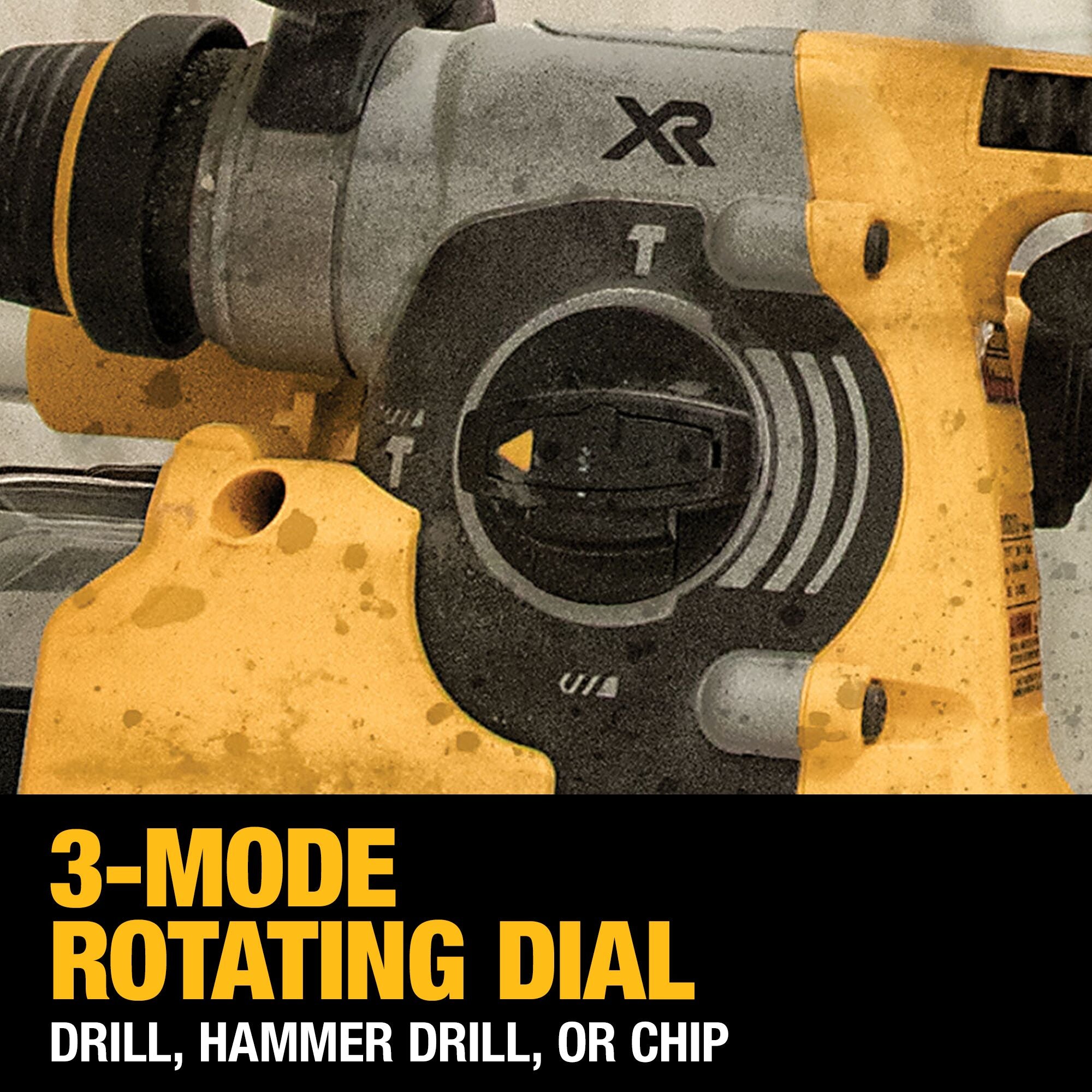 20V MAX XR 1" SDS+ BRUSHLESS ROTARY HAMMER