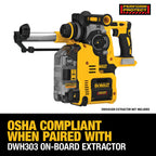 20V MAX XR 1" SDS+ BRUSHLESS ROTARY HAMMER