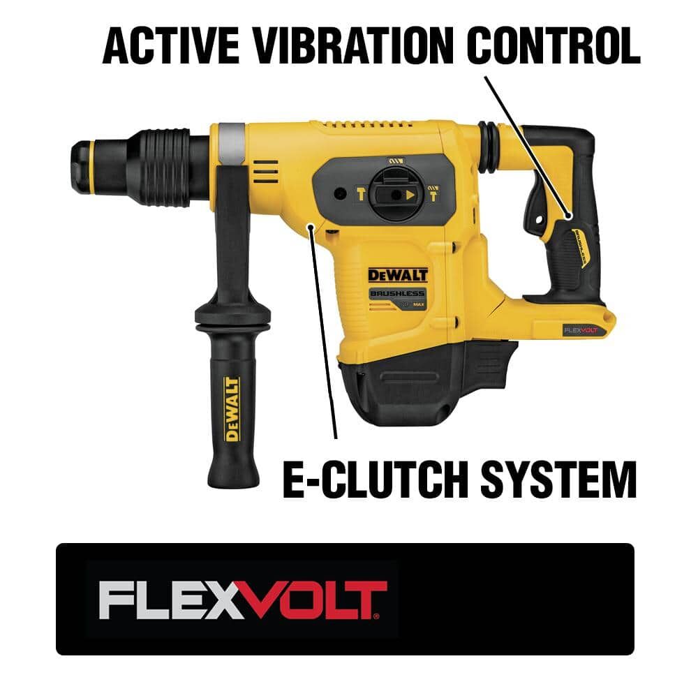 MARTEAU ROTATIF 1-9/16'' SDS-MAX BRUSHLESS FLEXVOLT 60V MAX