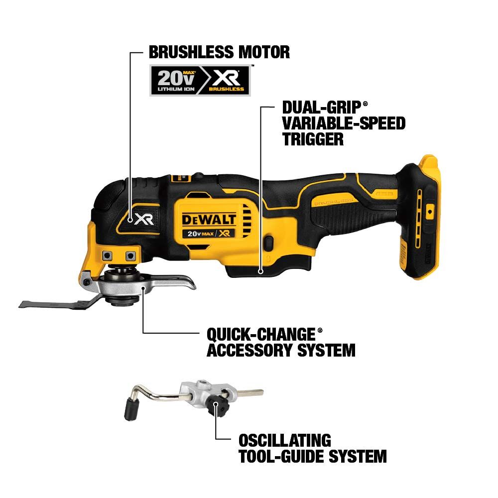 ENSEMBLE DE 6 OUTILS BRUSHLESS 20V MAX XR ( 5.0AH )