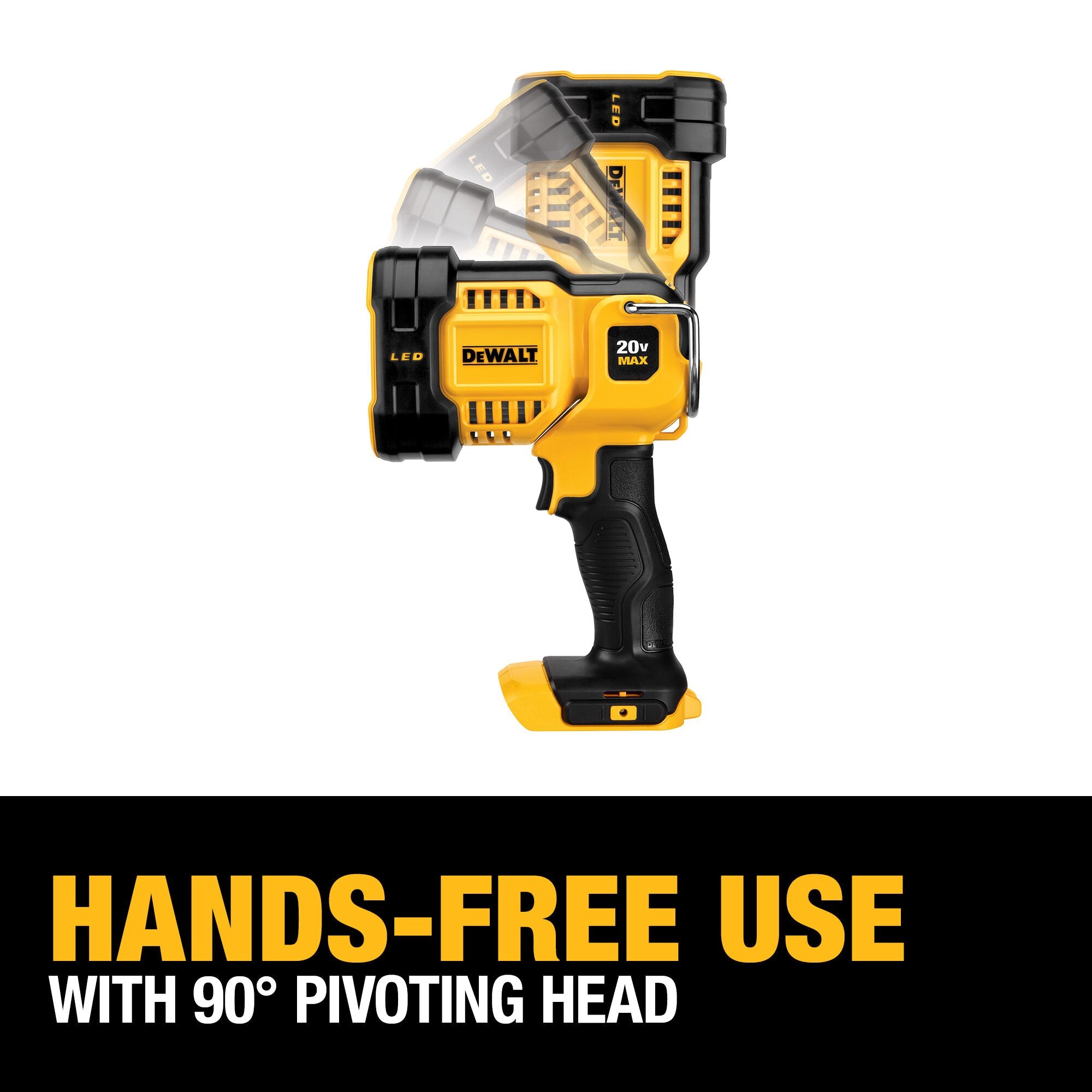 20V MAX 1,500 LUMENS JOBSITE SPOTLIGHT