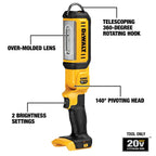 LAMPE DE TRAVAIL 500 LUMENS PORTATIVE 20V MAX