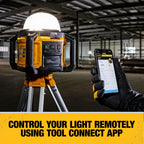 LUMIÈRE 5 000 LUMENS DE CHANTIER AVEC TOOL CONNECT 20V MAX