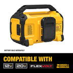 HAUT-PARLEUR BLUETOOTH DE CHANTIER 12V / 20V MAX