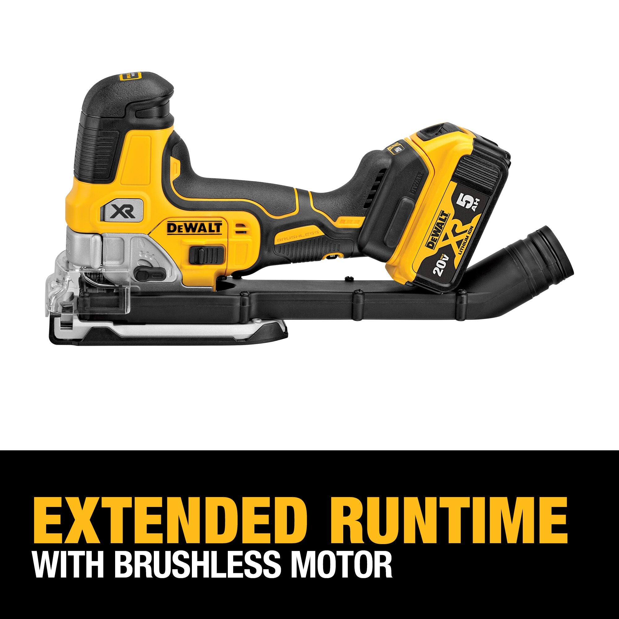 SCIE SAUTEUSE À POIGNÉE CYLINDRIQUE BRUSHLESS 20V MAX XR
