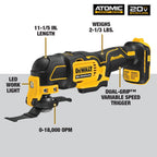 OUTIL MULTIPLE OSCILLANT ATOMIC 20V BRUSHLESS MAX XR