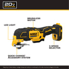 20V MAX XR Brushless 3-Speed Oscillating Multi-Tool