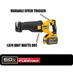ENSEMBLE SCIE ALTERNATIVE BRUSHLESS FLEXVOLT 60V MAX (9.0AH)