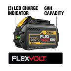 ENSEMBLE SCIE CIRCULAIRE PLONGEANTE 6-1/2'' FLEX 60V (6.0AH)