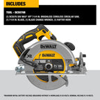SCIE CIRCULAIRE 7-1/4'' BRUSHLESS 20V MAX