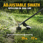 COUPE-HERBES 17'' BRUSHLESS FLEXVOLT 60V MAX