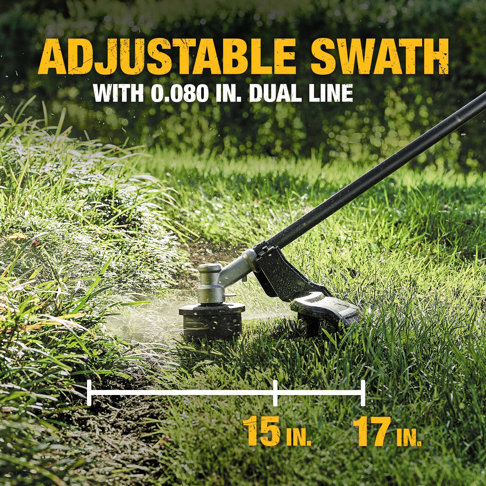 COUPE-HERBES 17'' BRUSHLESS FLEXVOLT 60V MAX