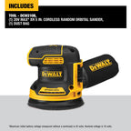 PONCEUSE ORBITALE 5'' BRUSHLESS 20V MAX XR