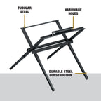 SUPPORT PLIABLE POUR BANC DE SCIE